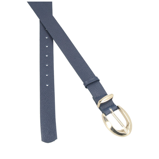 Cinto Feminino de Couro Floater Azul escuro