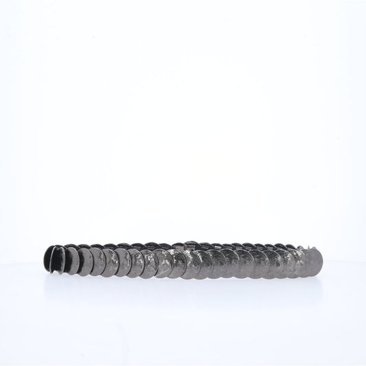 Cinto feminino Moedas de Metal Preto