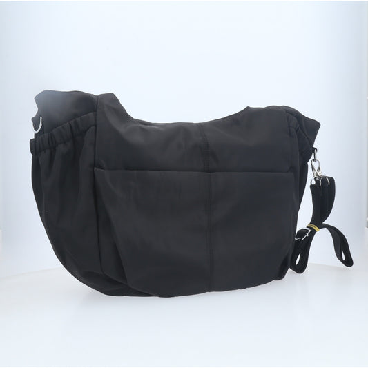 Bolsa Multifuncional Estilo Sacola em Tecido Preto