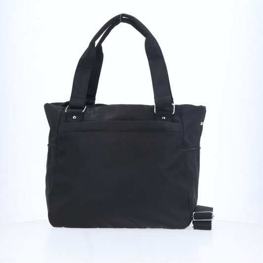 Bolsa de Tecido Estruturada Preto