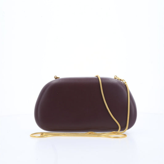 Bolsa Clutch Festa Marrom