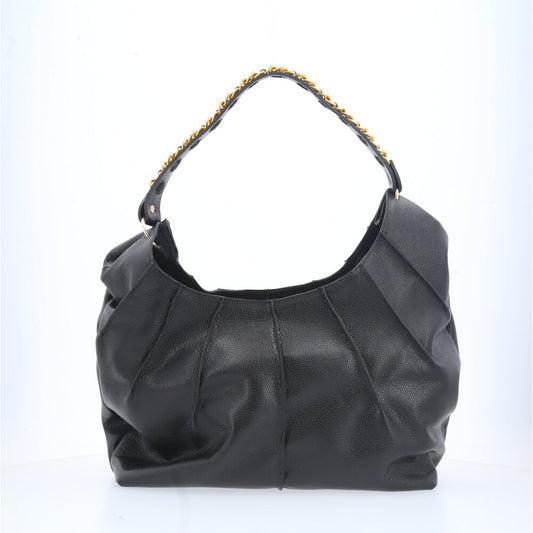 Bolsa Feminina em Couro Preto