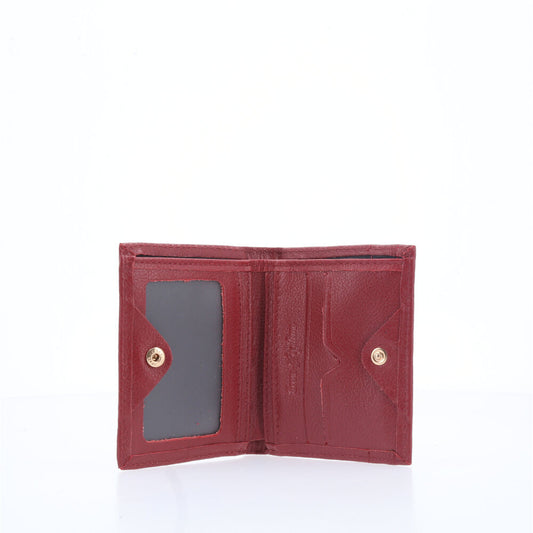 Carteira Feminina em Couro Vermelho
