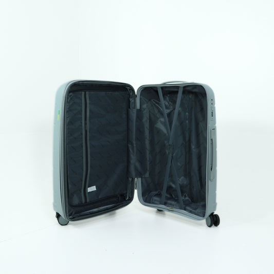 Mala Bordo de Polipropileno Média Cinza