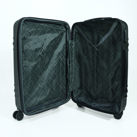 Mala de Viagem Média em ABS Preto