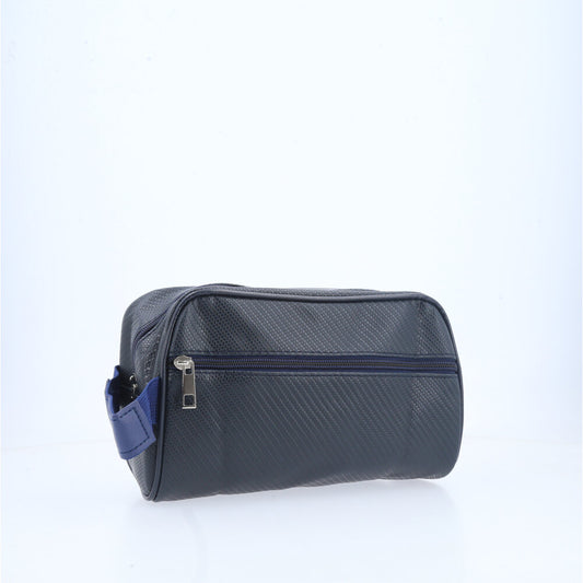Nécessaire Masculina com Bolso Frontal Azul