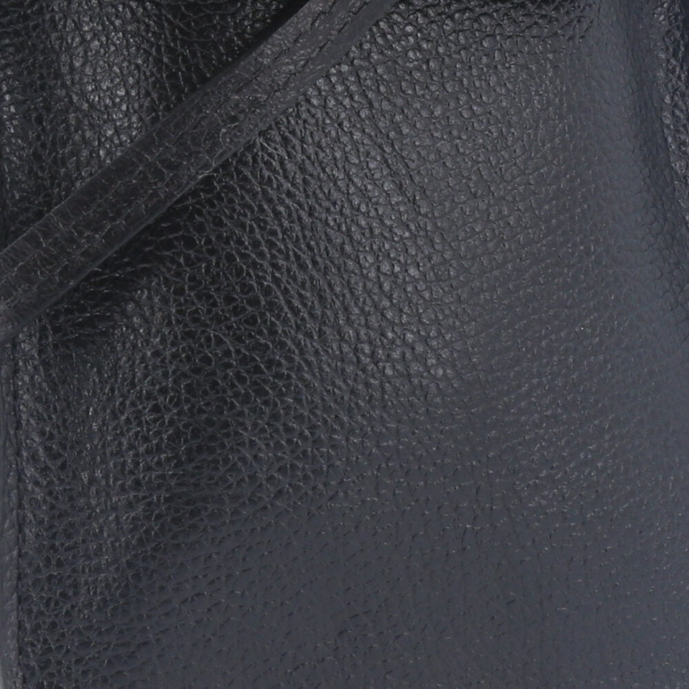 Porta Celular em Couro com Alça Transversal Preto