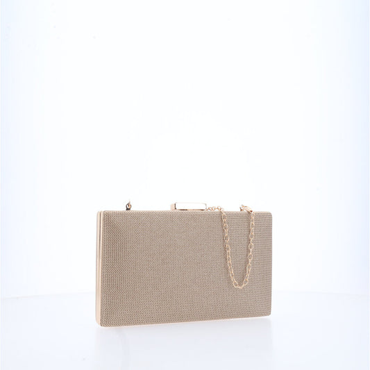 Bolsa Clutch Feminina Transversal Luxo Festa Ouro