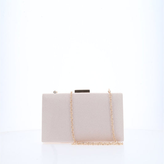 Bolsa Clutch Feminina Transversal Luxo Festa Ouro claro