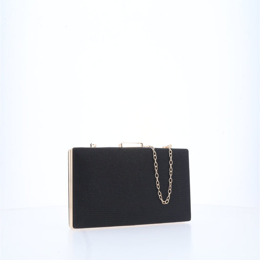 Bolsa Clutch Feminina Transversal Luxo Festa Preto