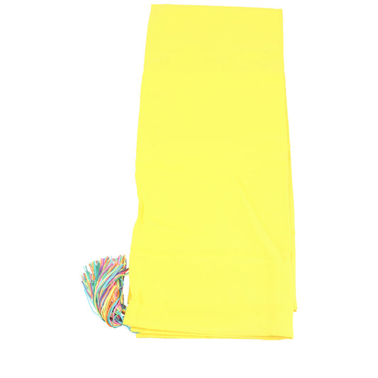 Canga de Praia Fina Lisa Saída de Praia Feminina Leve Amarelo