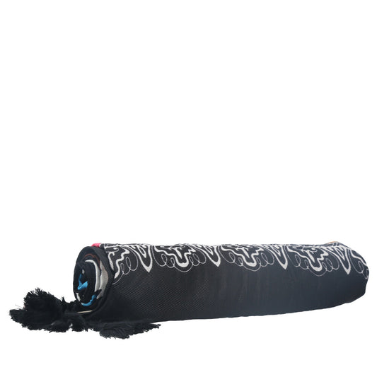 Canga de Praia Fina Estampada Leve e Versátil para Verão Cinza