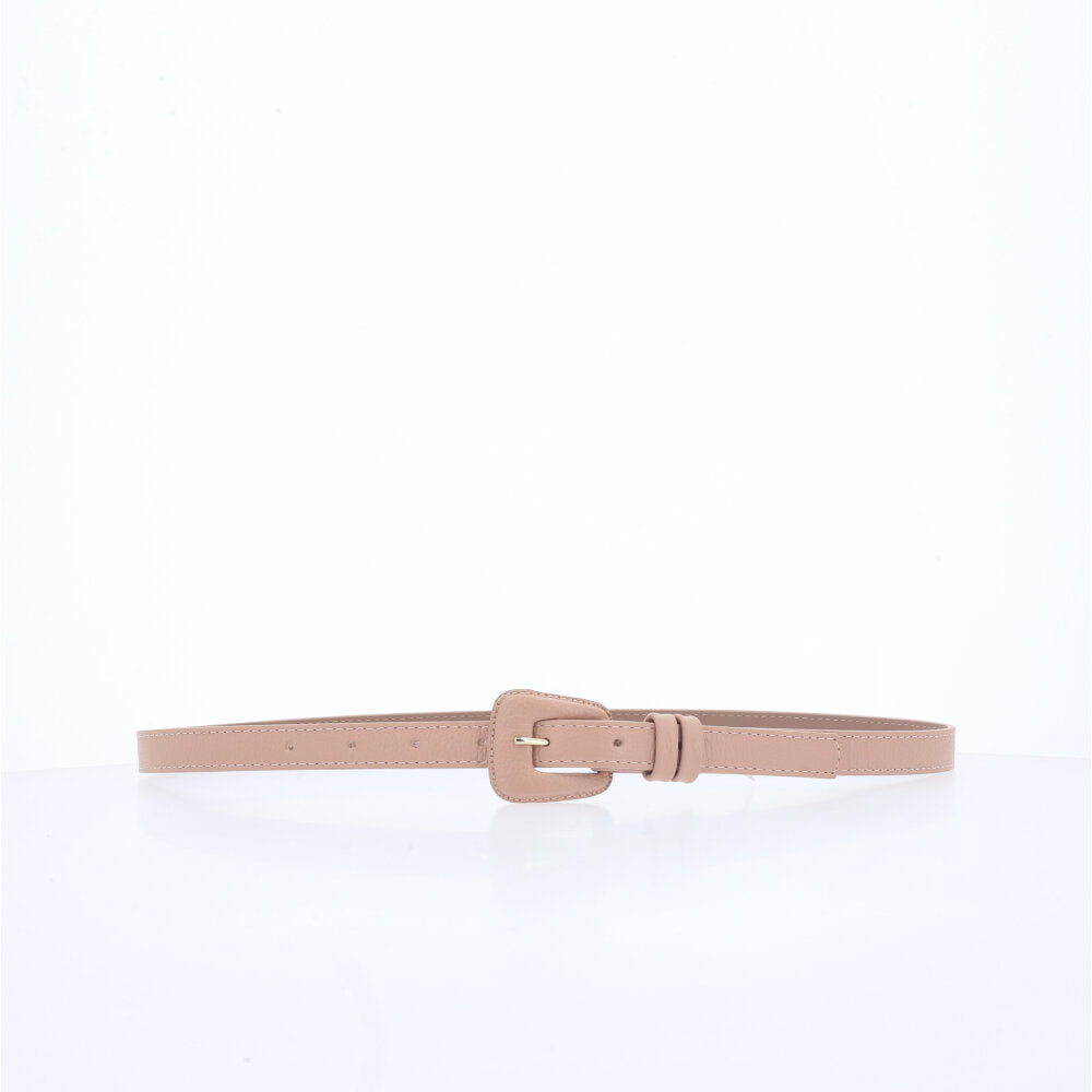 Cinto de Couro Magnólia Bauarte  Bege