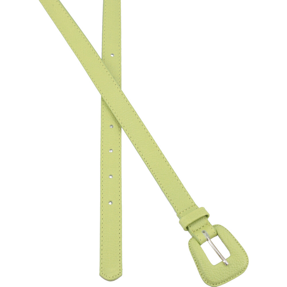 Cinto de Couro Magnólia Bauarte  Verde claro