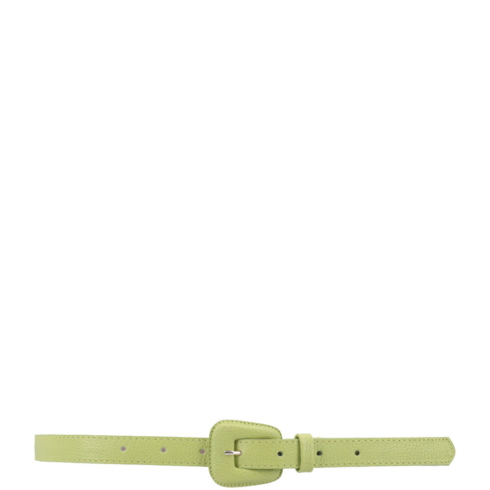 Cinto de Couro Magnólia Bauarte  Verde claro