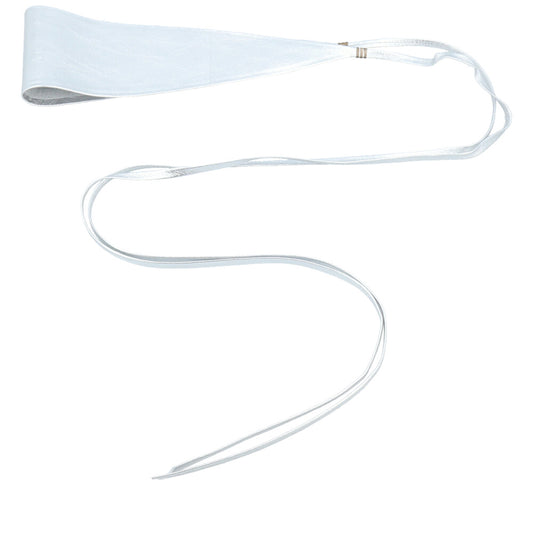 Cinto de Couro Faixa Samira Bauarte Prata