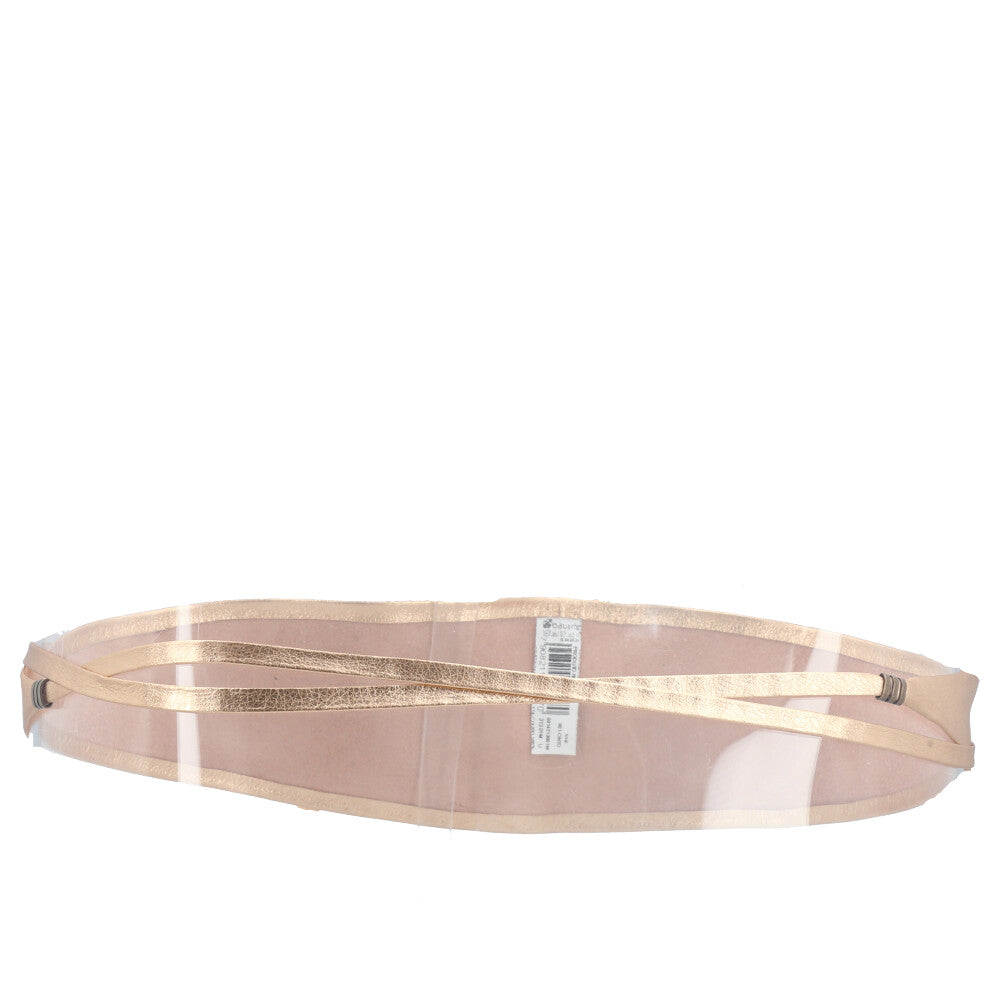 Cinto de Couro Faixa Samira Bauarte Rose