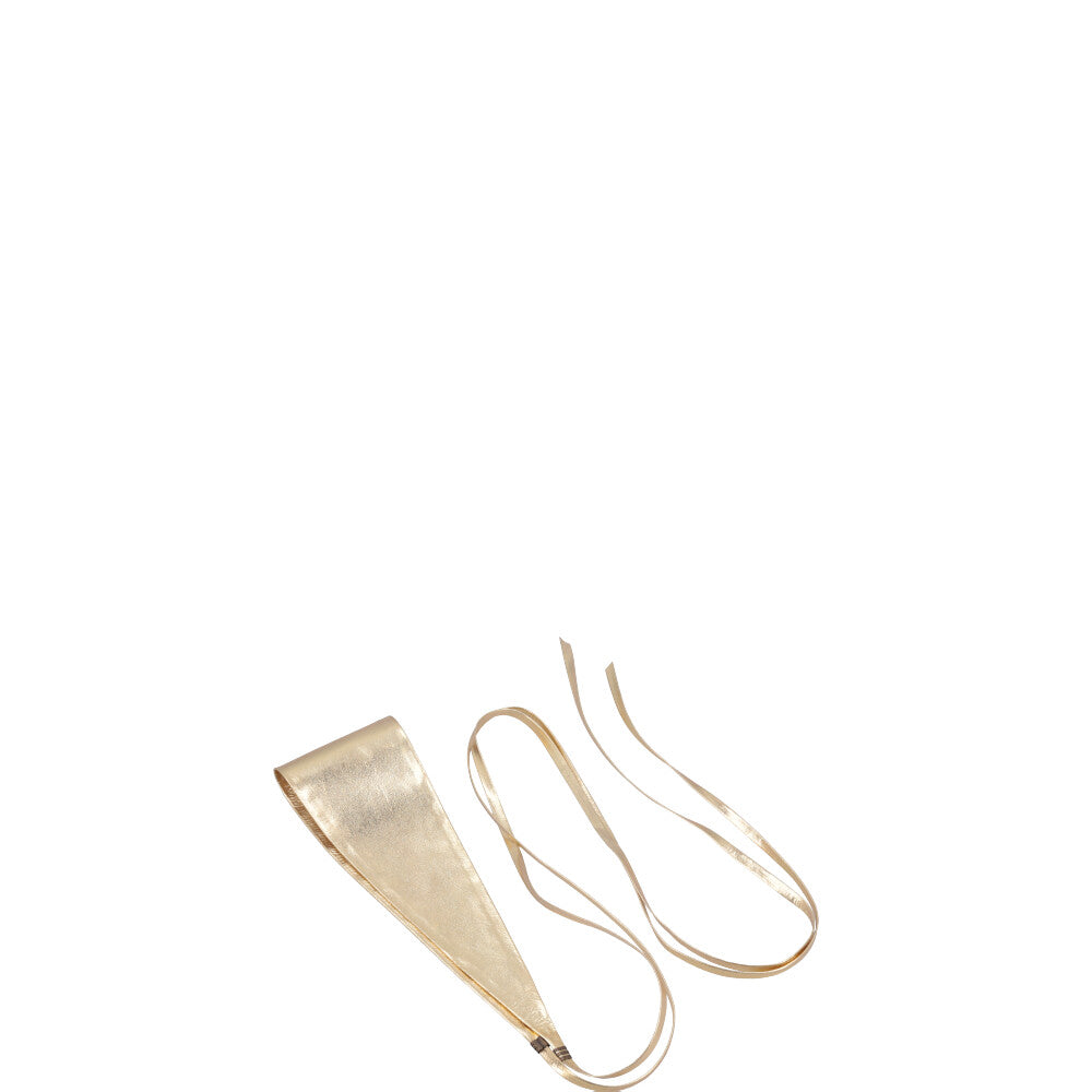 Cinto Faixa Feminino Couro Legítimo Ouro