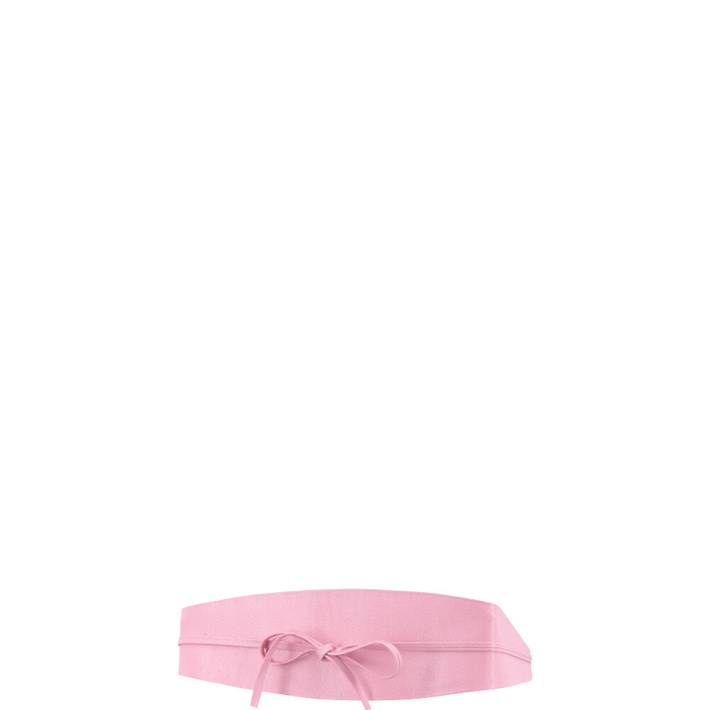 Cinto Faixa Feminino Couro Legítimo Rose