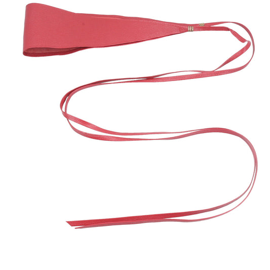 Cinto Faixa Feminino Couro Legítimo Vermelho