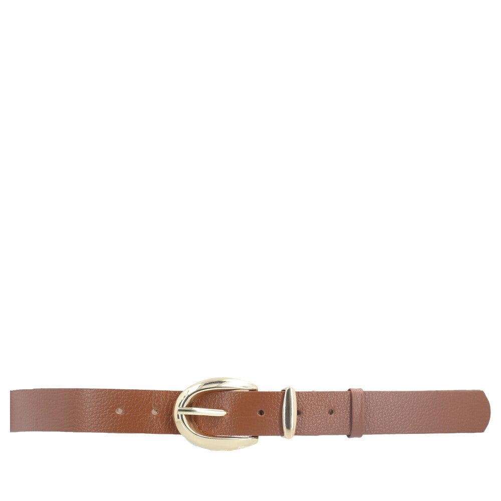 Cinto Feminino de Couro Floater Caramelo