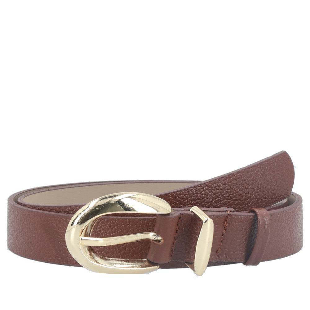 Cinto Feminino de Couro Floater Marrom