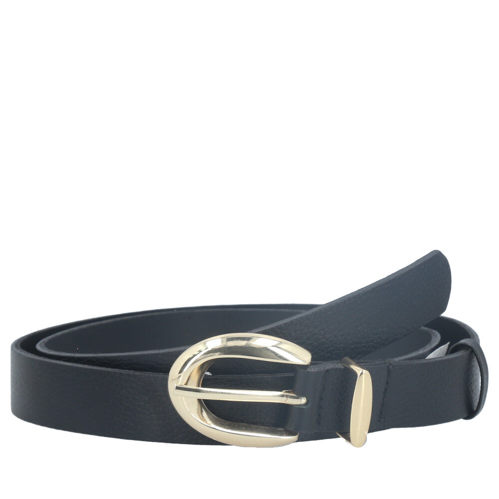 Cinto Feminino de Couro Floater Preto