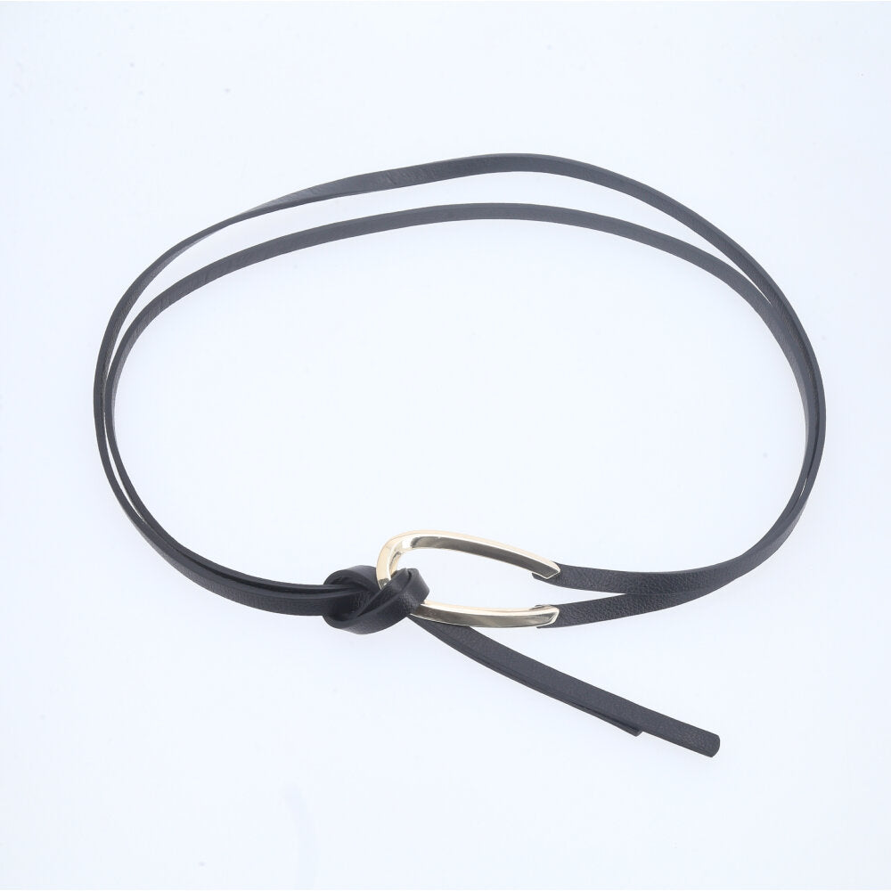 Cinto de Couro Preto