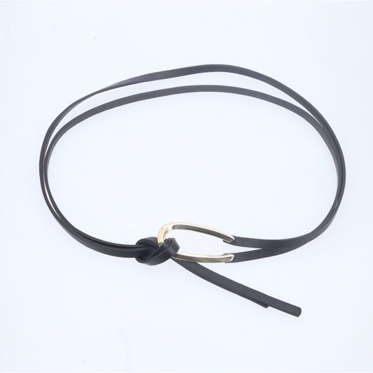 Cinto de Couro Preto