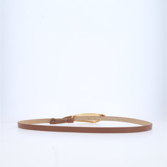 Cinto Feminino em Couro Caramelo