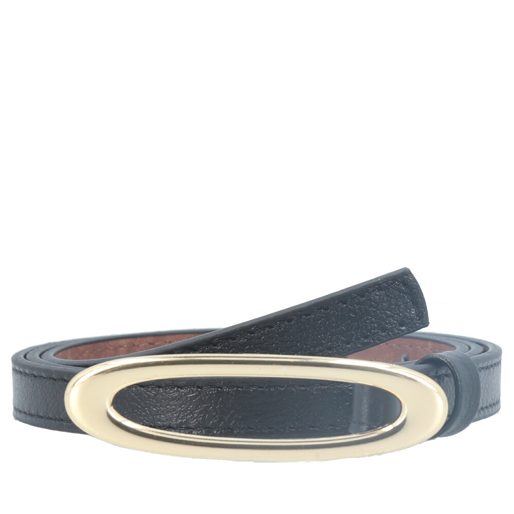 Cinto de Couro Plus Size Nádia Bauarte Preto