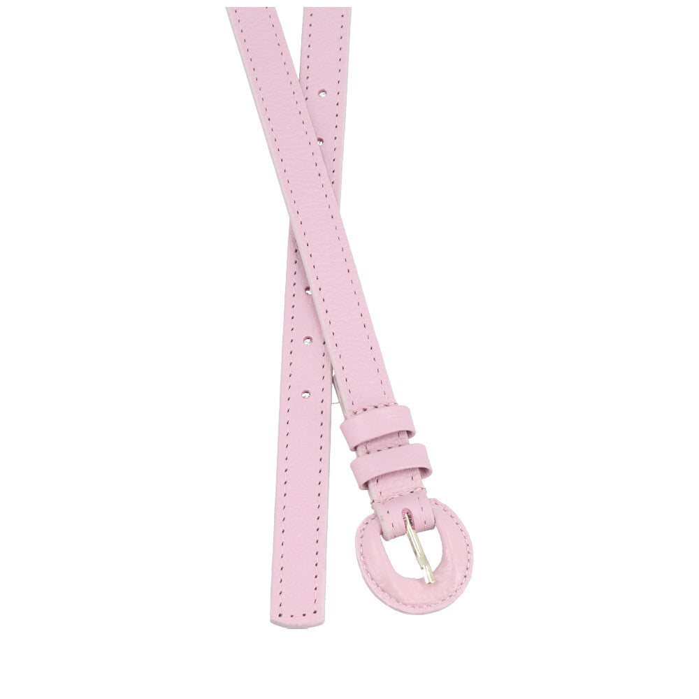 Cinto de Couro Plus Size Milena Bauarte Rosa