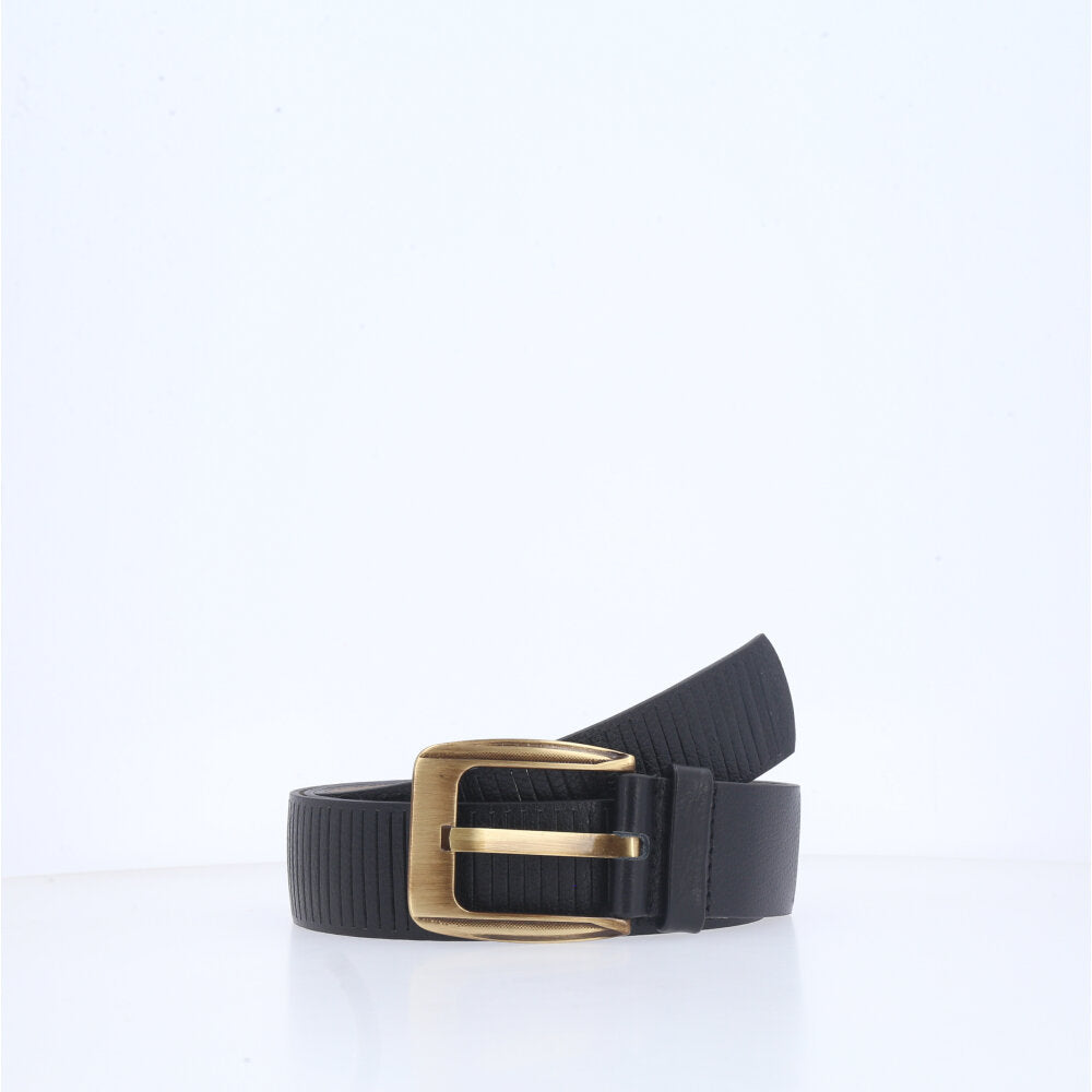 Cinto Feminino Plus Size de Couro Legítimo Preto