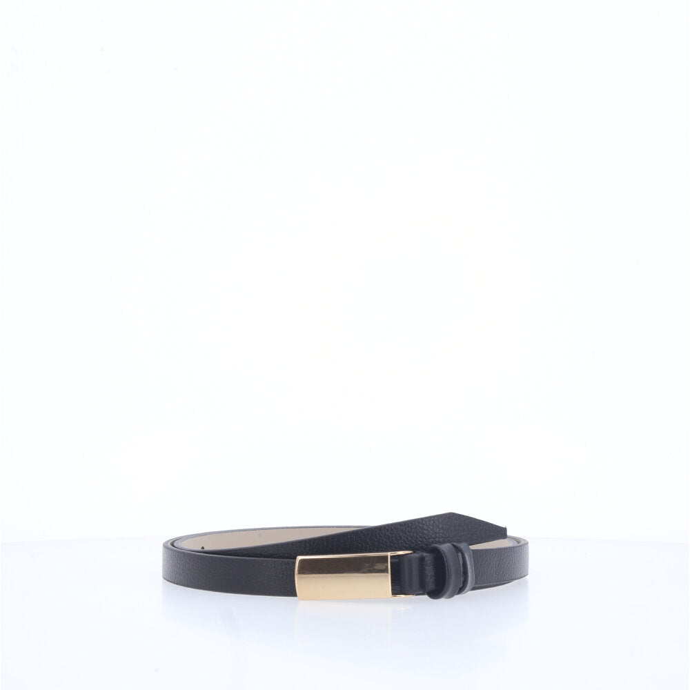 Cinto Feminino em Couro Preto