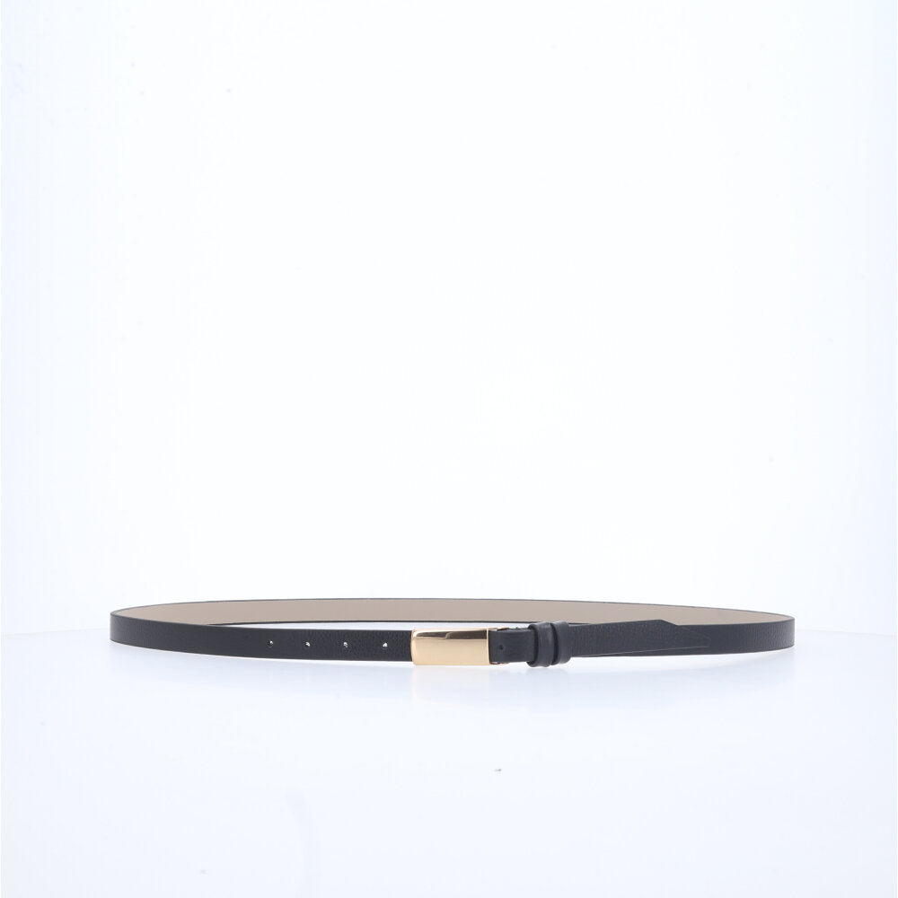 Cinto Feminino em Couro Preto