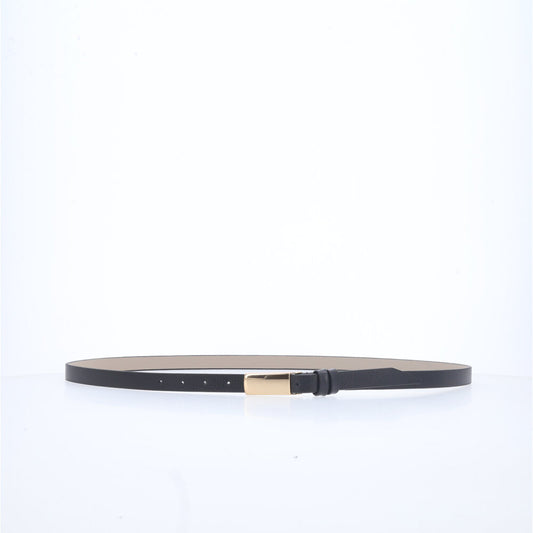 Cinto Feminino em Couro Preto