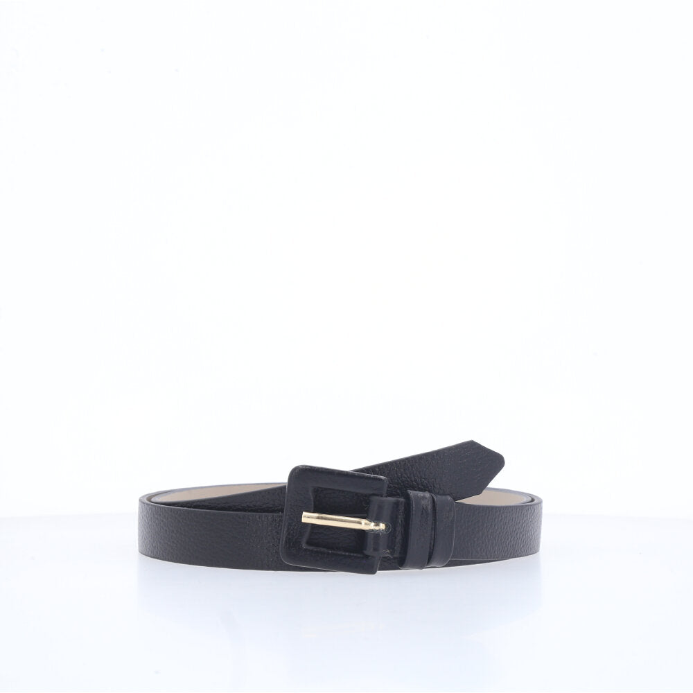 Cinto Feminino de Couro Preto