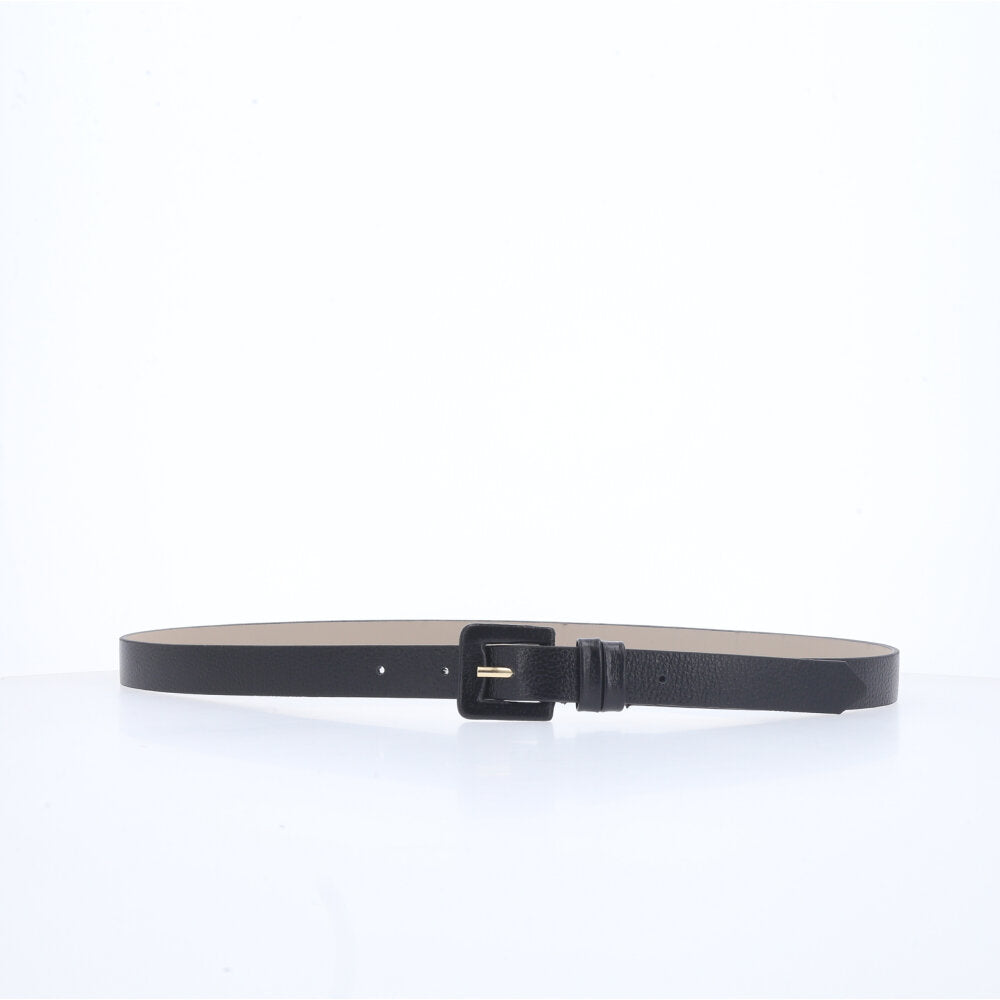 Cinto Feminino de Couro Preto