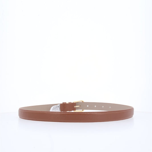 Cinto de Couro com Forro Bidin Caramelo