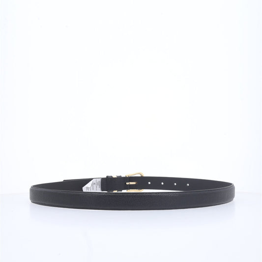 Cinto de Couro com Forro Bidin Preto