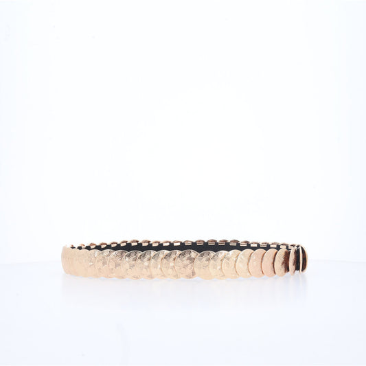 Cinto feminino Moedas de Metal Ouro