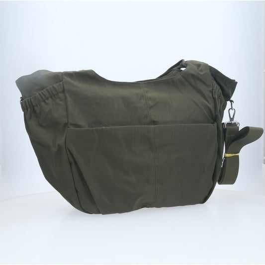 Bolsa Multifuncional Estilo Sacola em Tecido  Verde