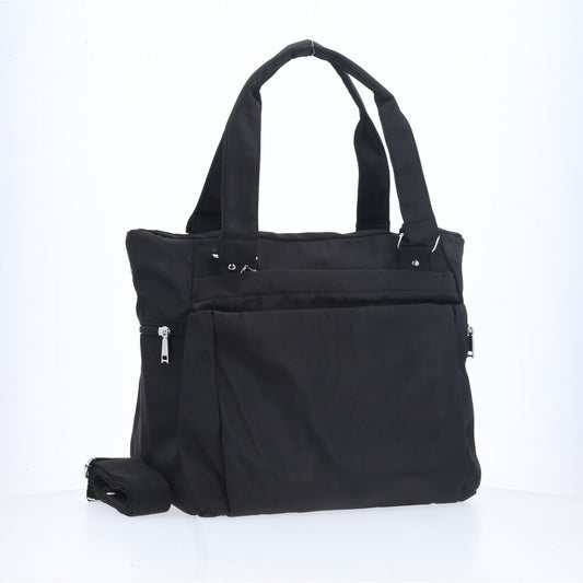 Bolsa de Tecido Estruturada Preto