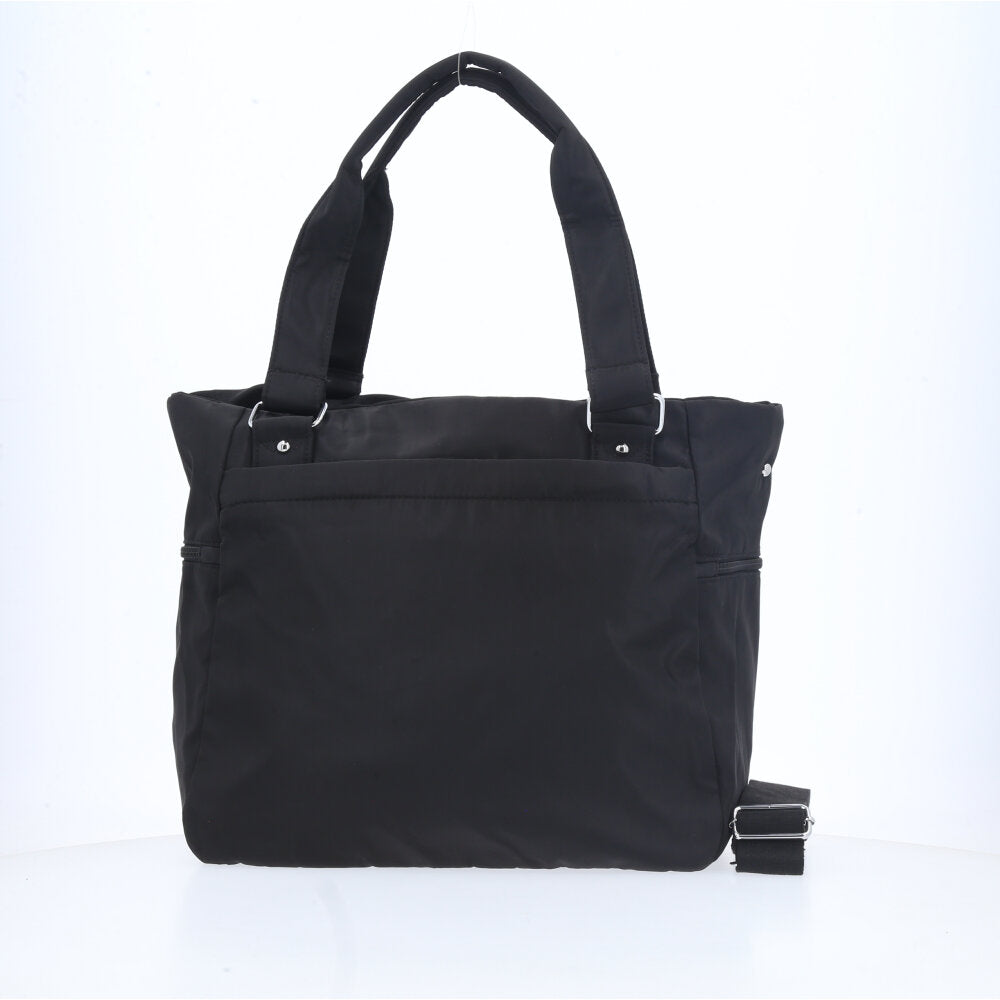 Bolsa de Tecido Estruturada Preto