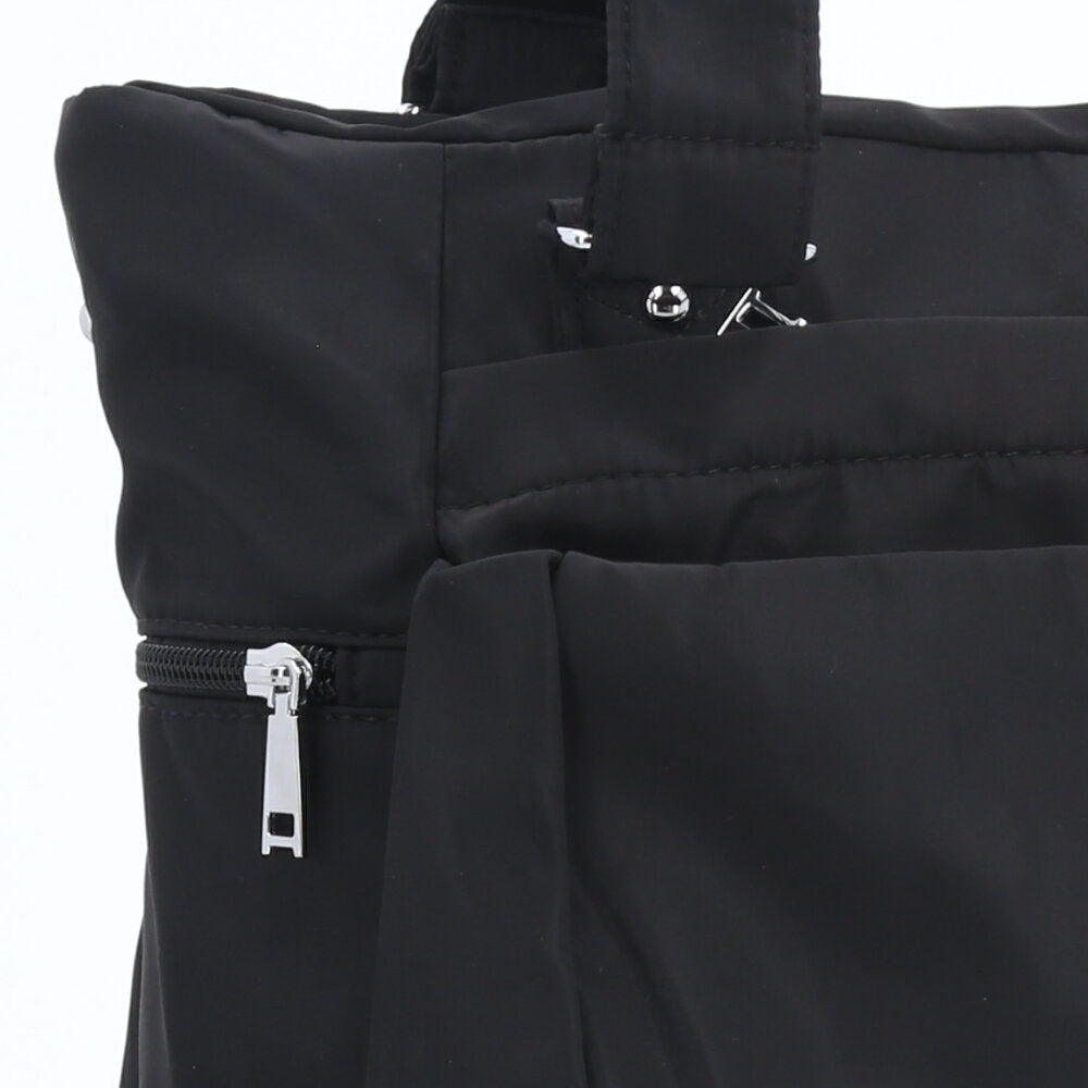 Bolsa de Tecido Estruturada Preto