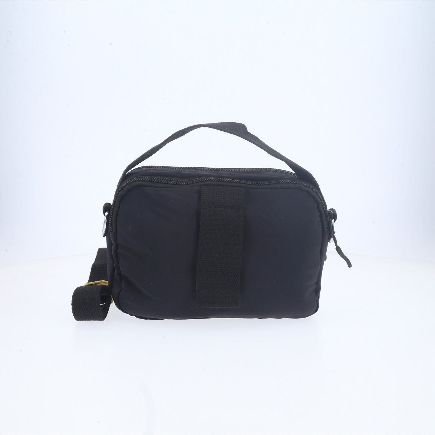Bolsa Feminina Transversal em Nylon com Alça Regulável Preto