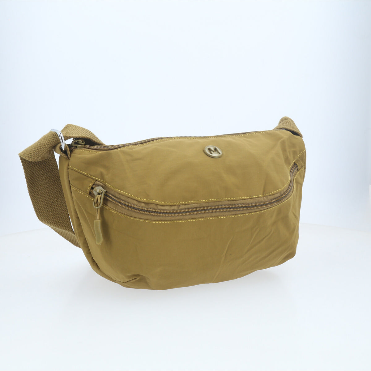 Bolsa Transversal Estilo Pochete em Nylon Verde