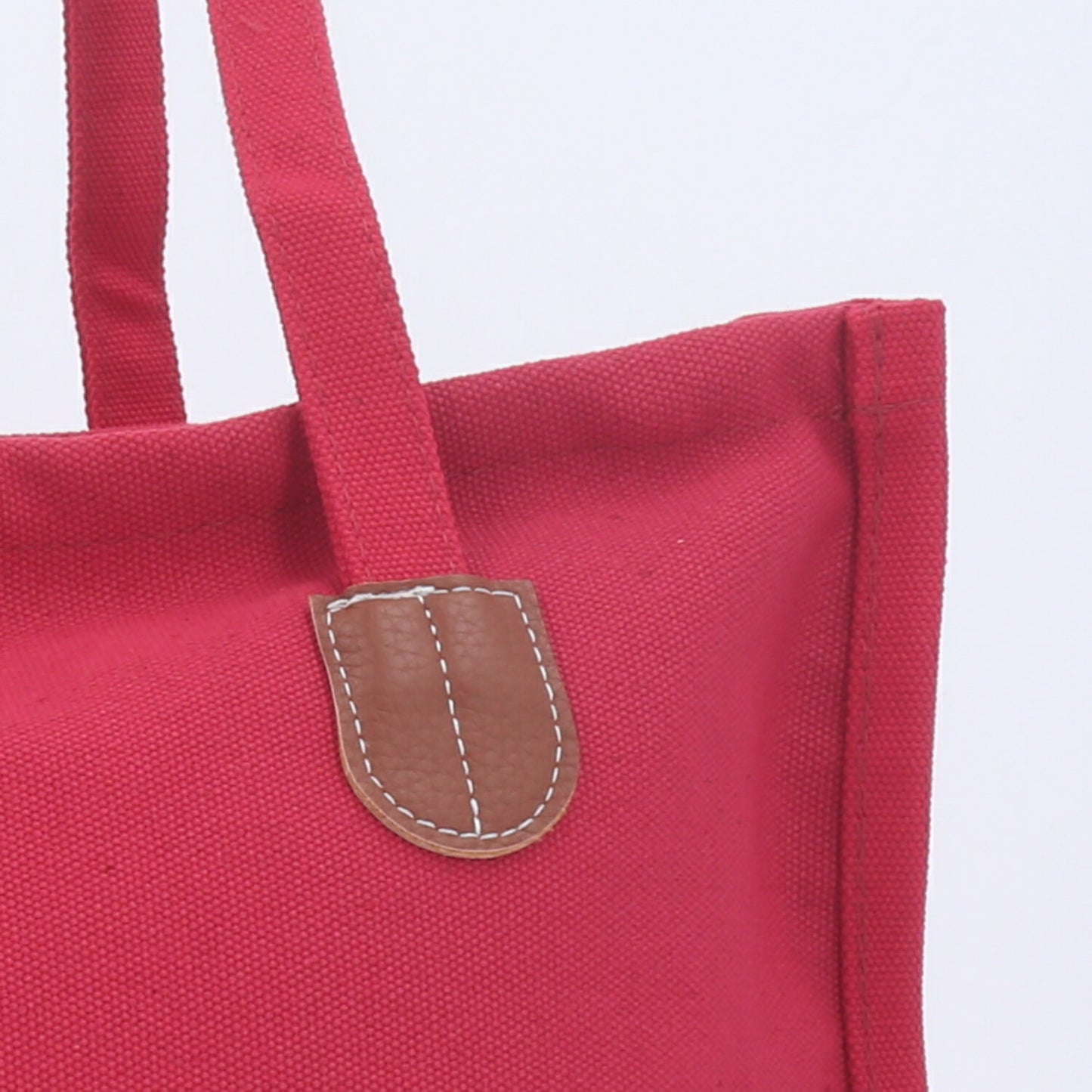 Bolsa Verão em Tecido com Alça de Ombro Fixa Pink