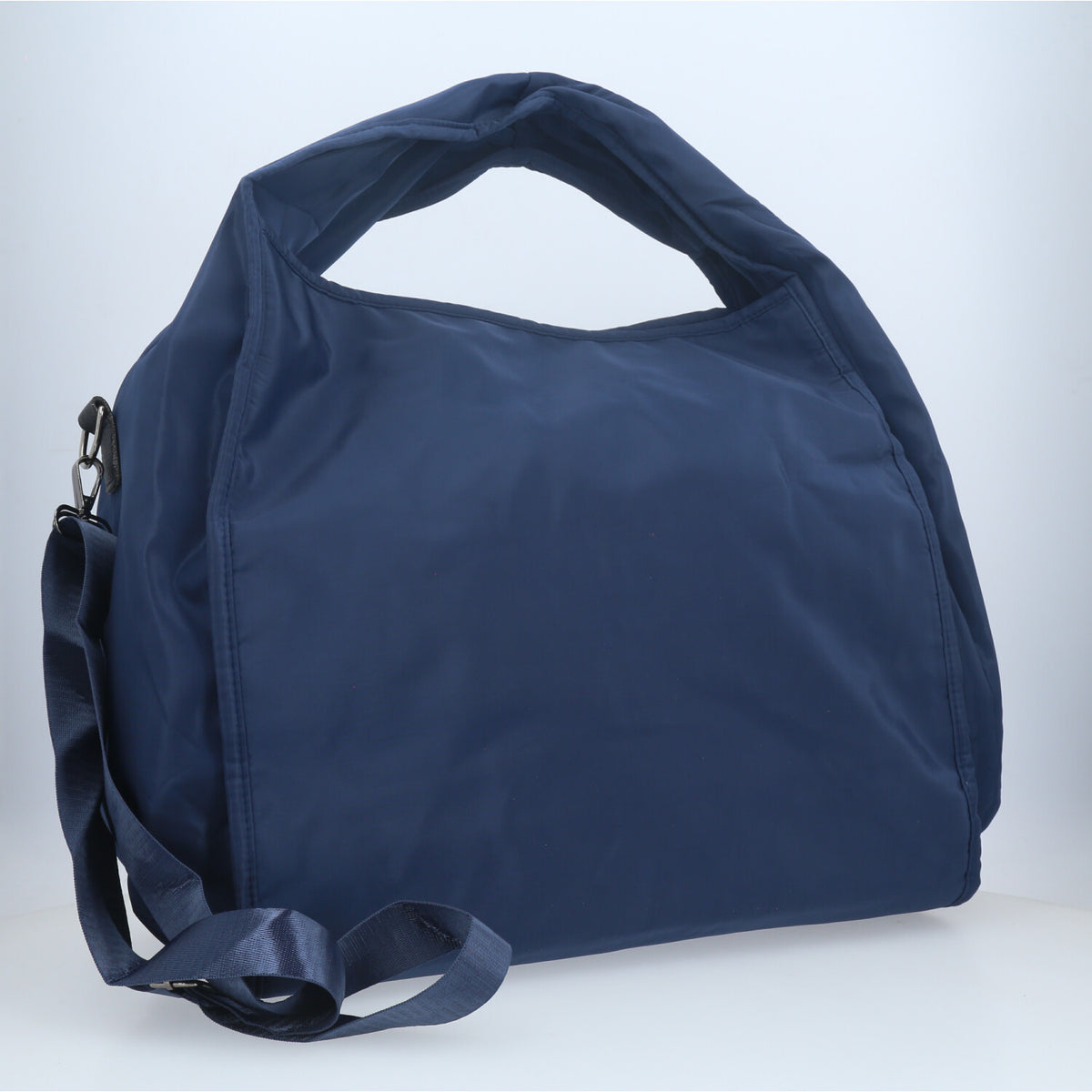 Bolsa Grande em Nylon para Faculdade e Acadêmia Azul escuro