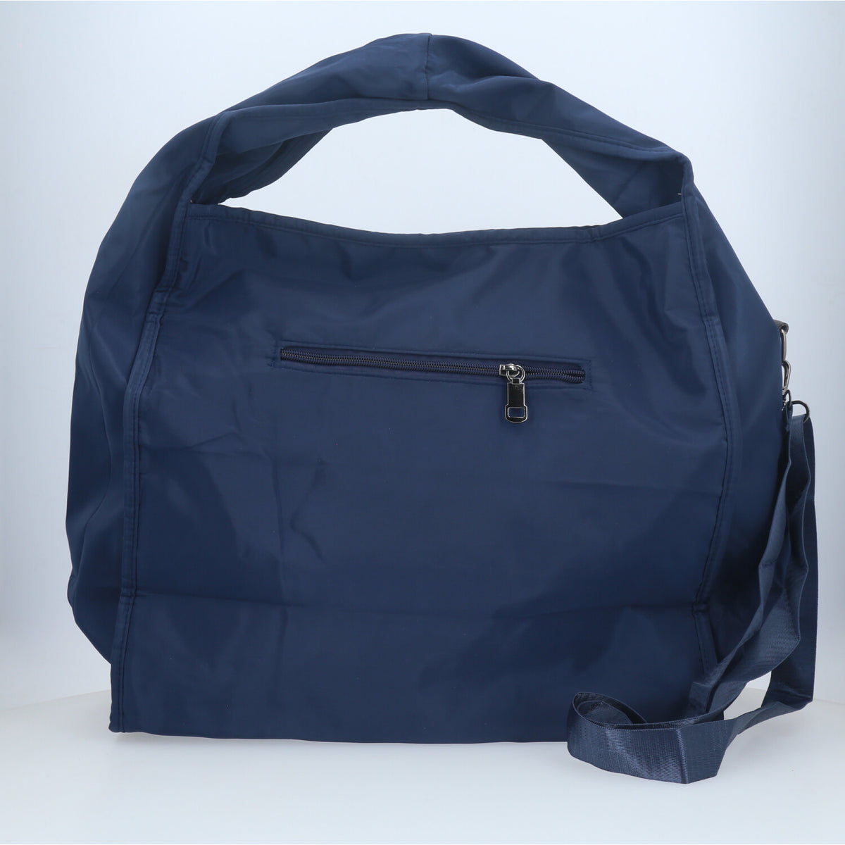 Bolsa Grande em Nylon para Faculdade e Acadêmia Azul escuro